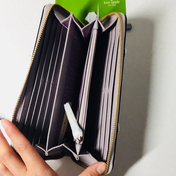 kate spade | Bags | New Kate Spade Purple Rabbit Neda Wallet Hp | Poshmark